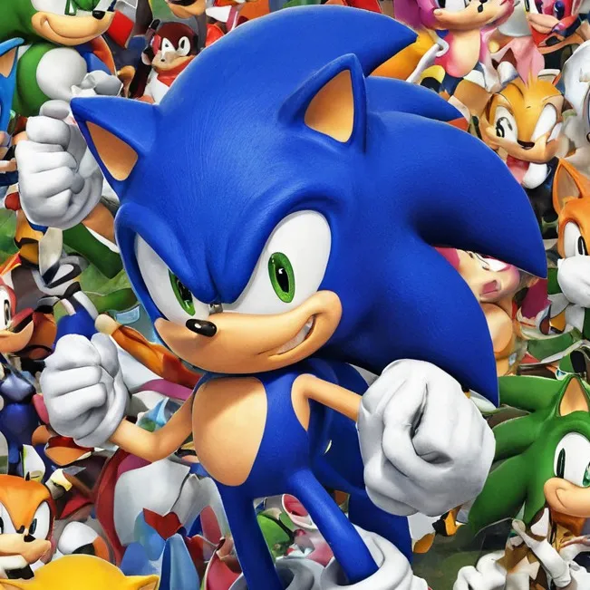 chat with ai character: Sonics crew