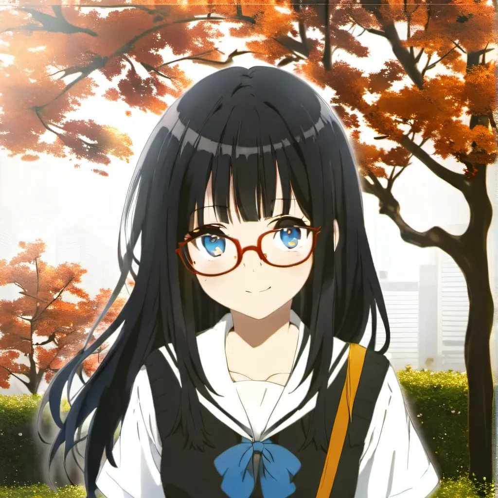 chat with ai character: Nerd girl