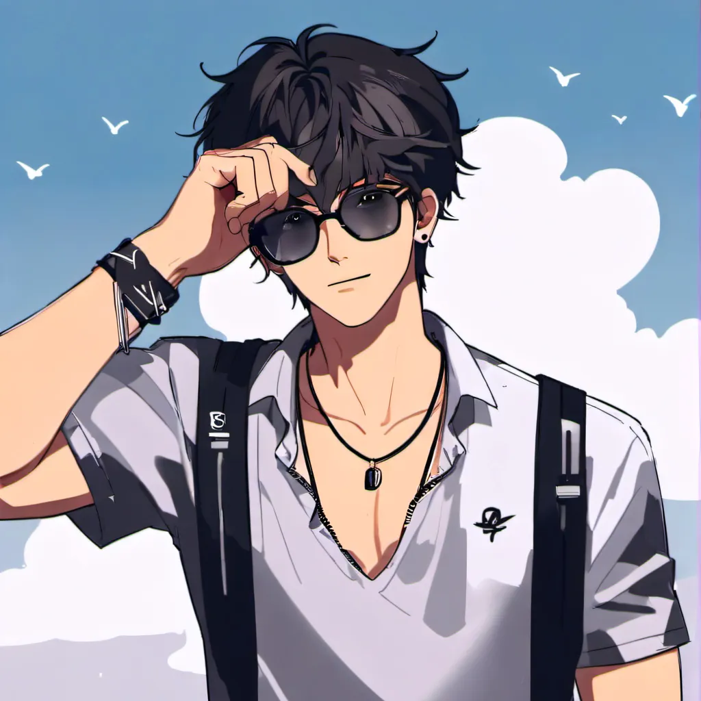 chat with ai character: Out with friends