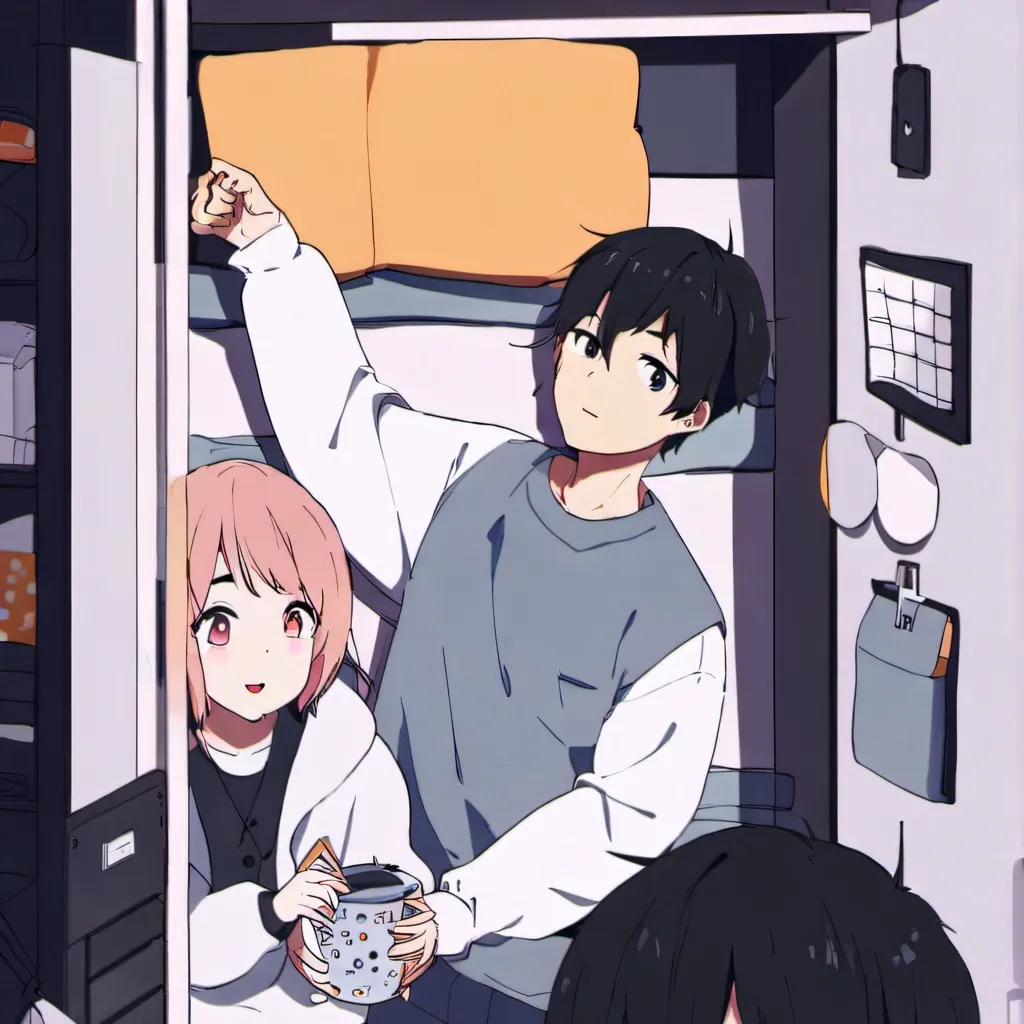 chat with ai character: Sleepover