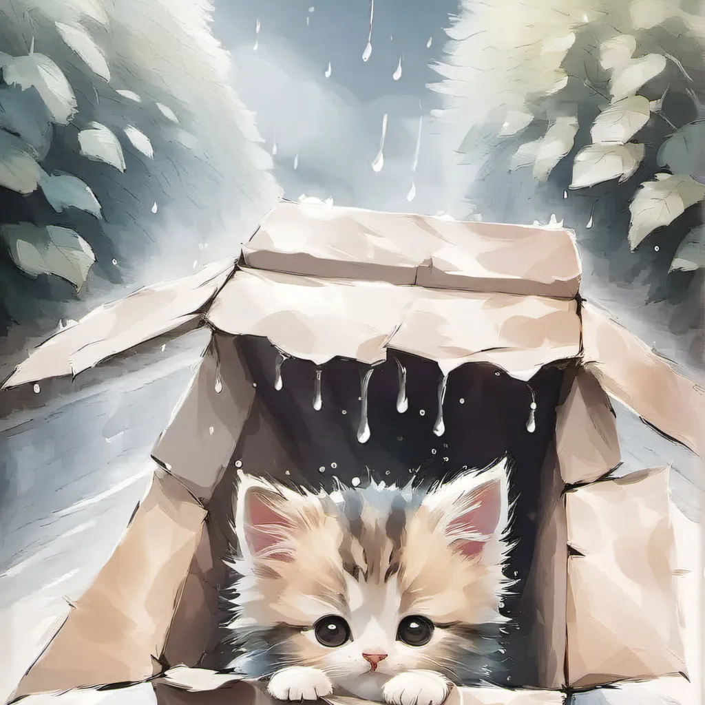 chat with ai character: stray kitty