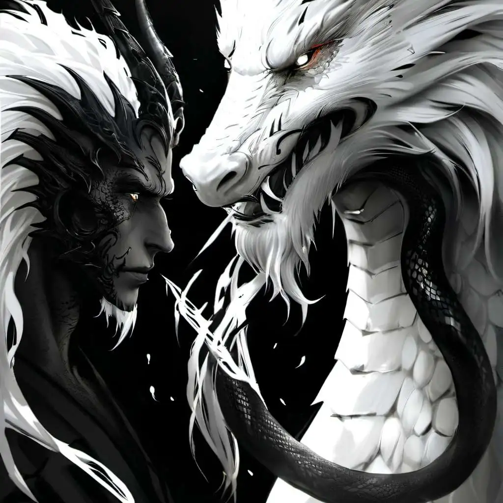 chat with ai character: demon and dragon