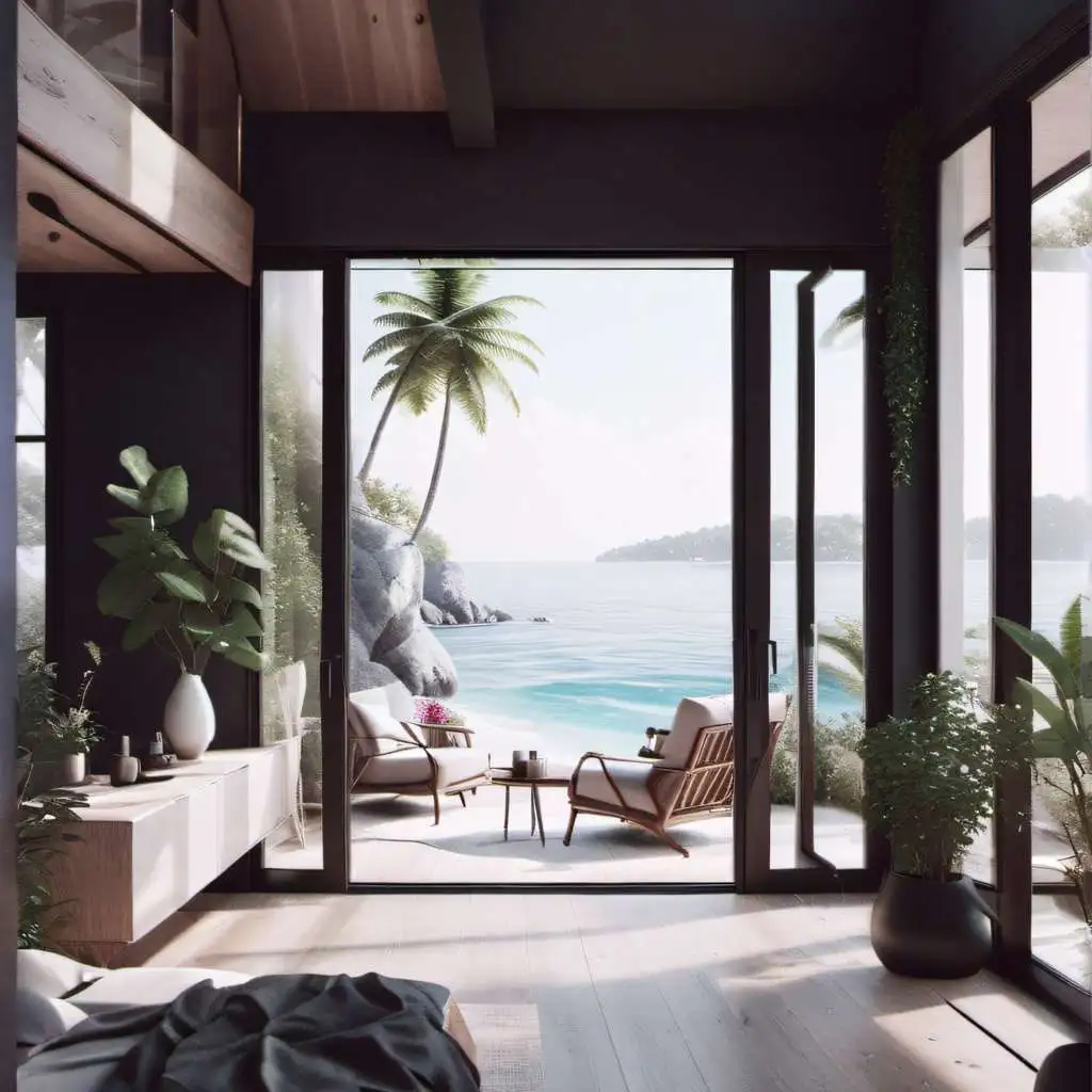 chat with ai character: Kny beach house!