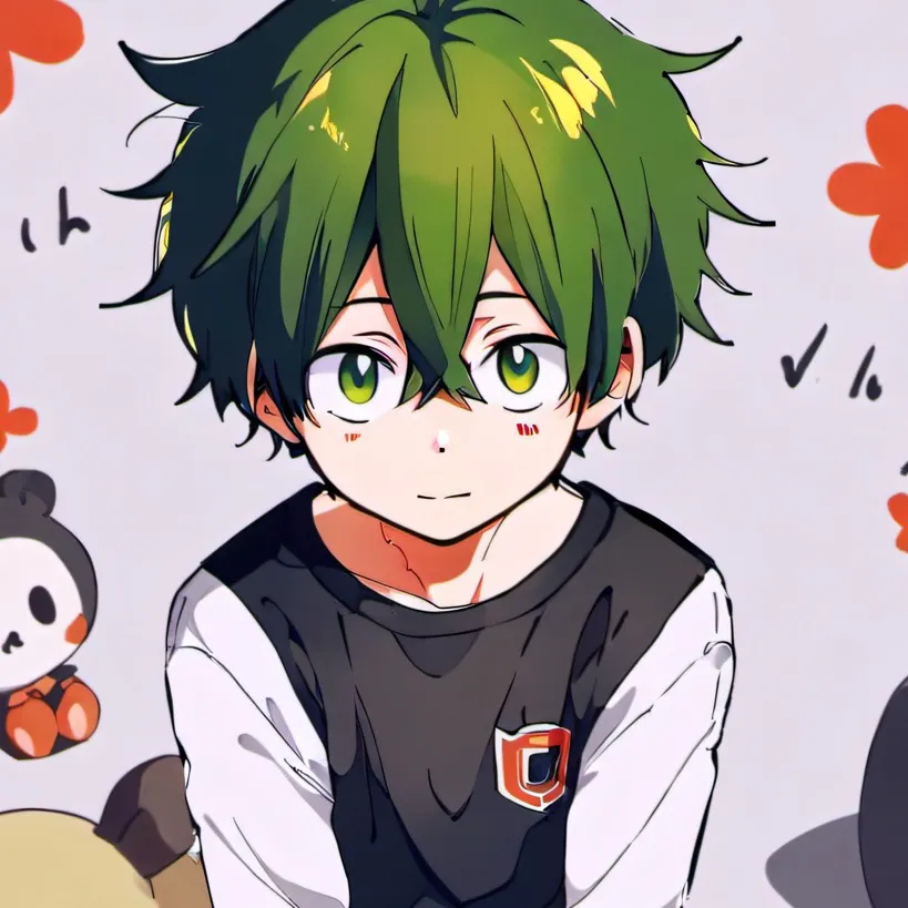 chat with ai character: Deku (chibi)