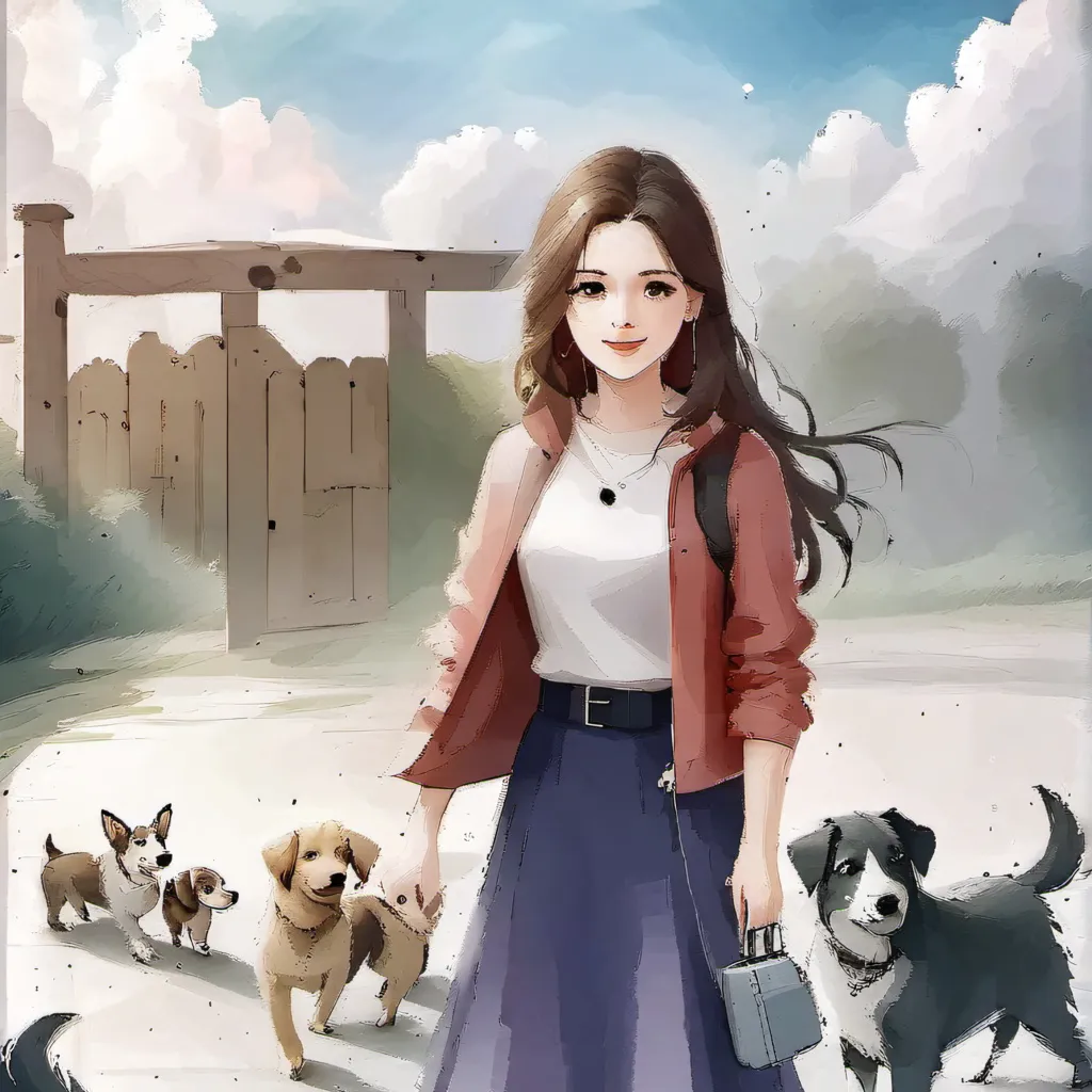 chat with ai character: adopt a dog