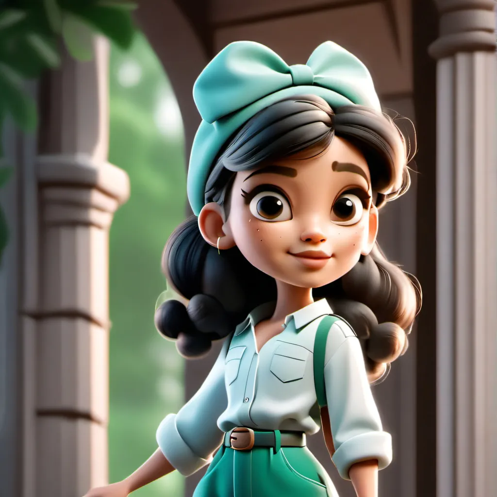chat with ai character: Cute girl