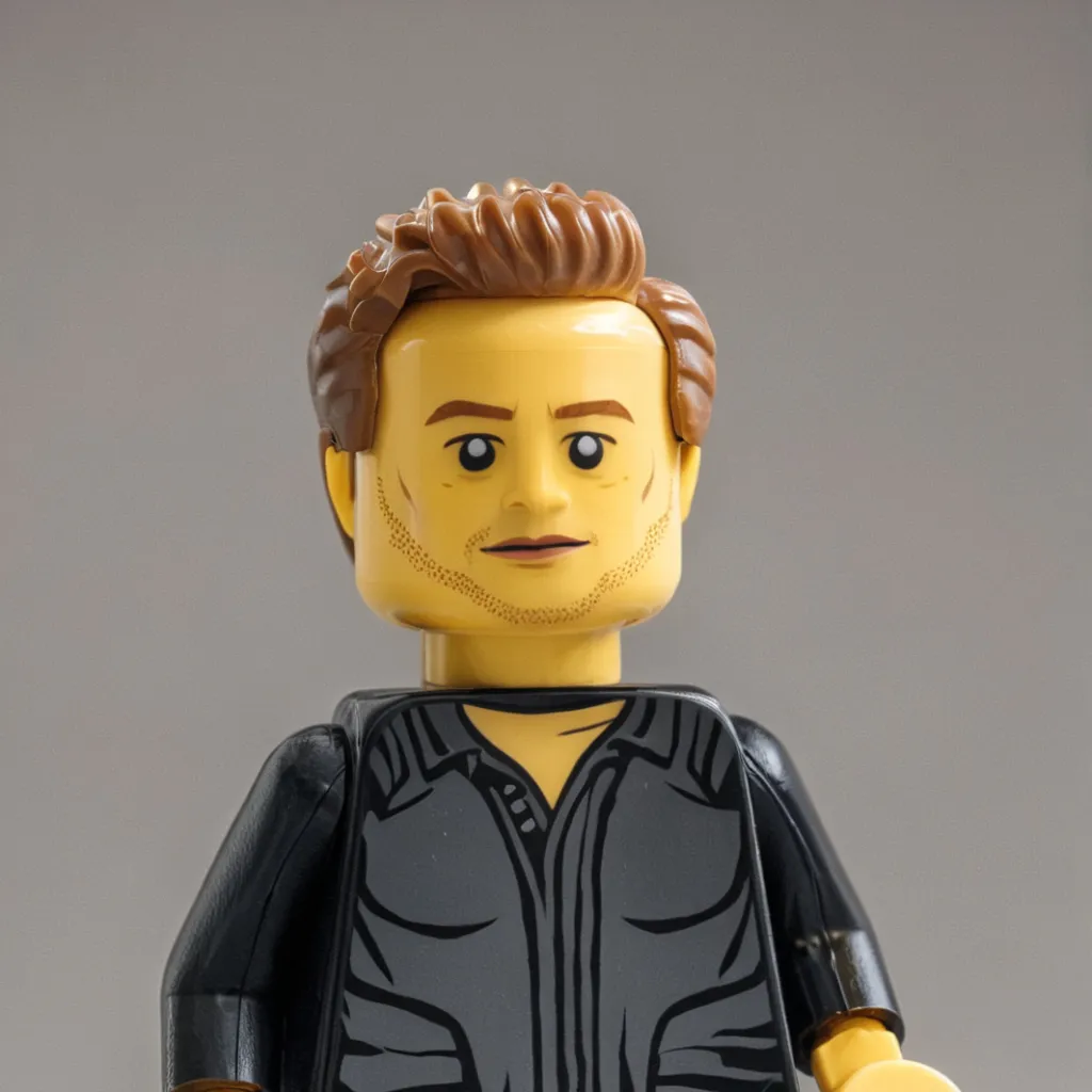 chat with ai character: Elon LEGO musk