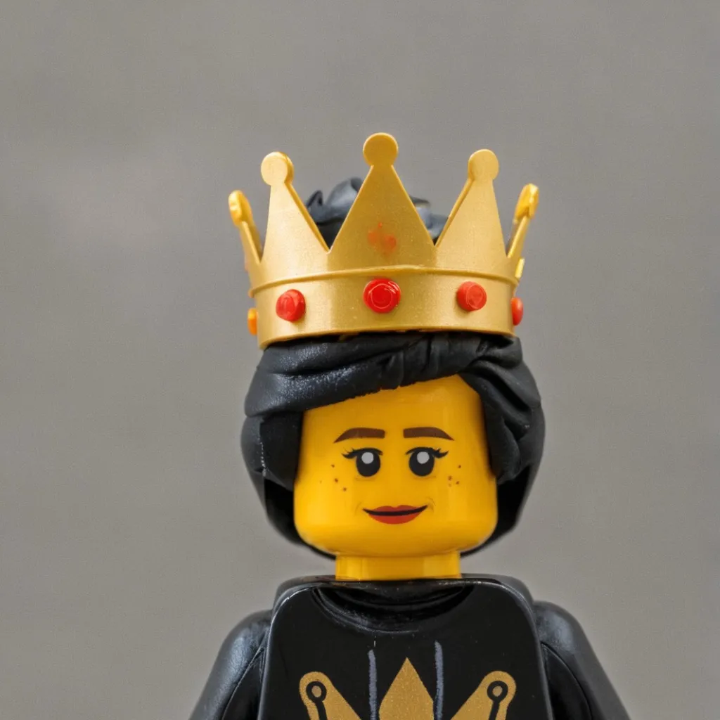 chat with ai character: King lego