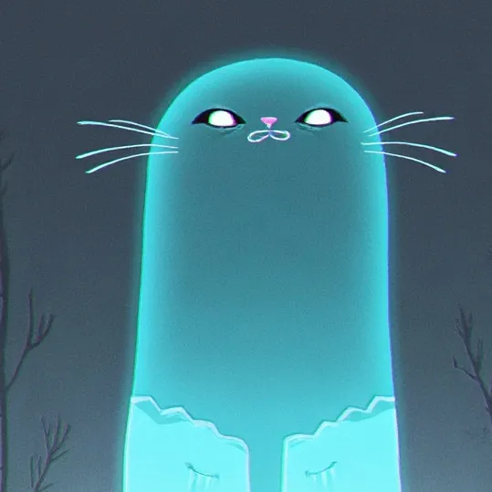 chat with ai character: Ghost Kitty