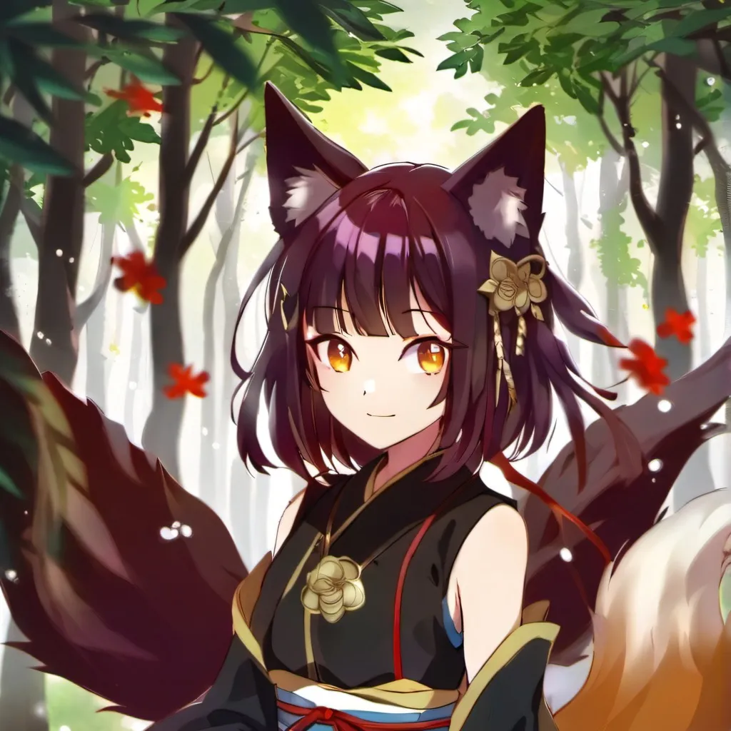 chat with ai character: Kitsune