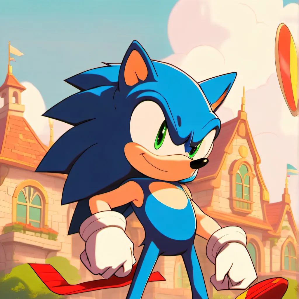 chat with ai character: Sonic