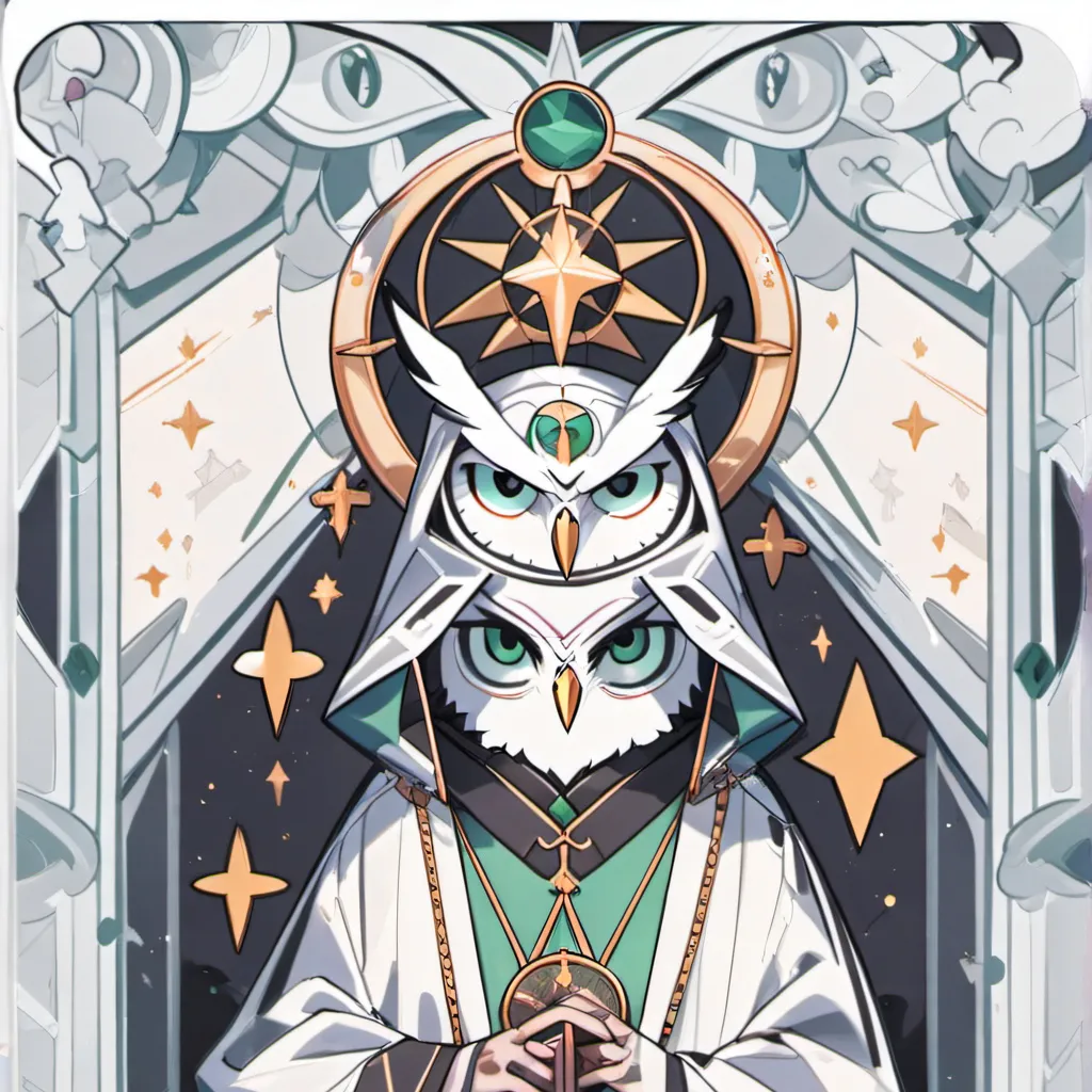 chat with ai character: Magical owl spirit