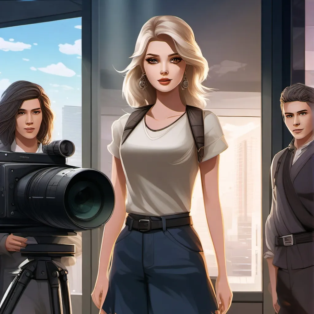 chat with ai character: Make A movie Sim.