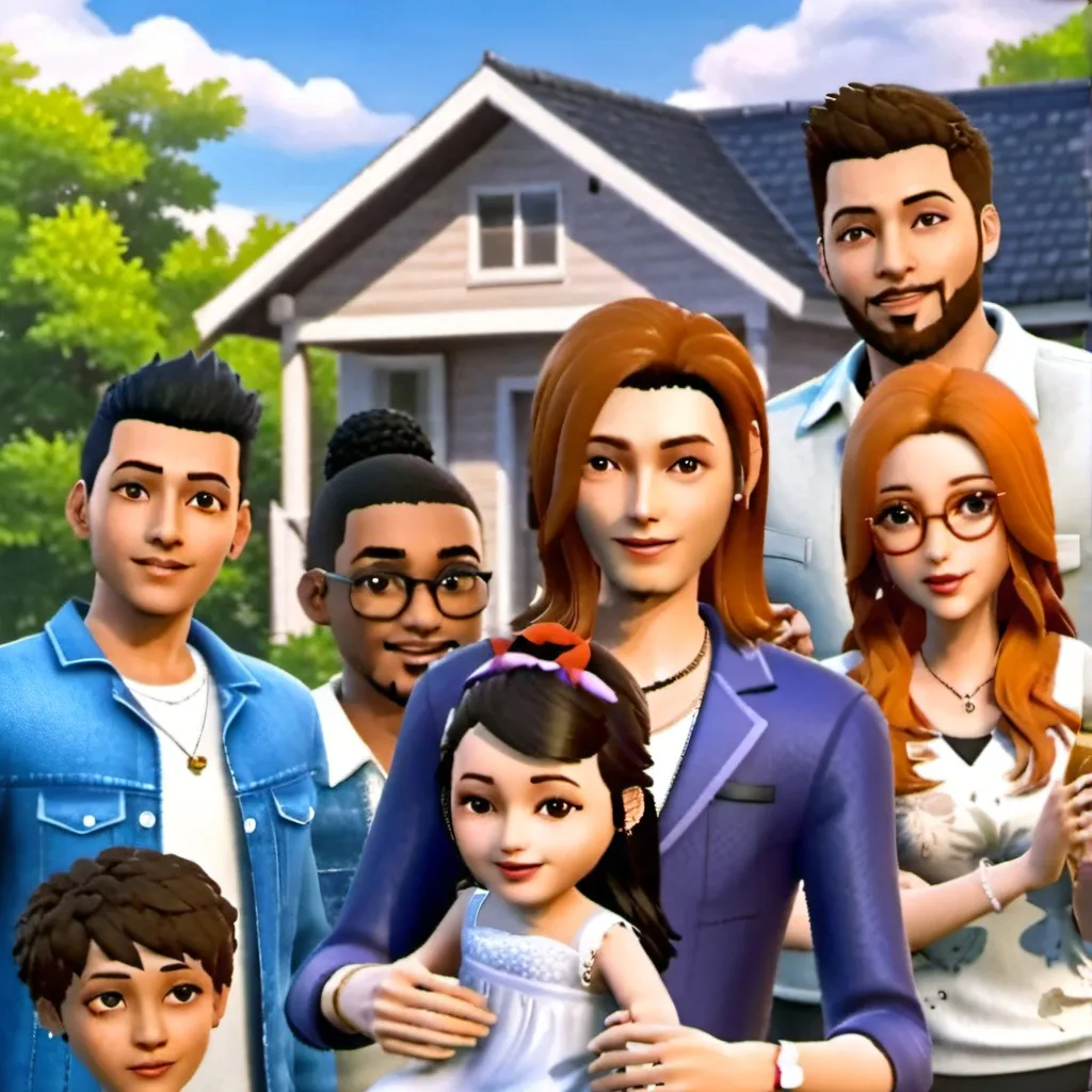 chat with ai character: Sims 4 storyline 