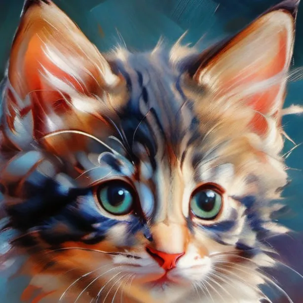 chat with ai character: Baby kitten