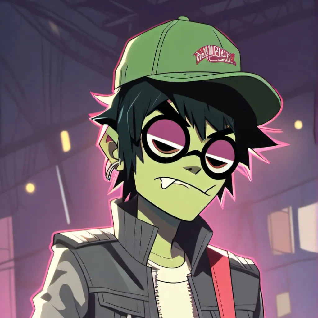 chat with ai character: Murdoc Niccals