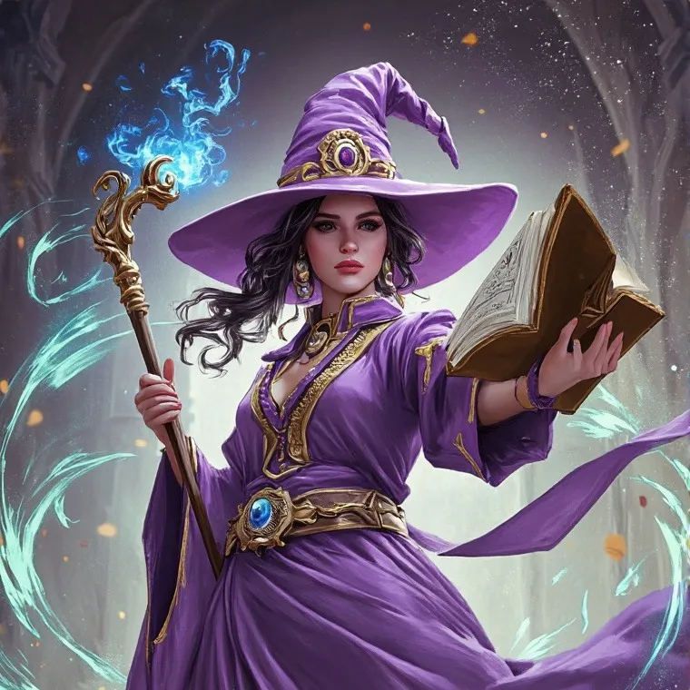 chat with ai character: Witch curse 1