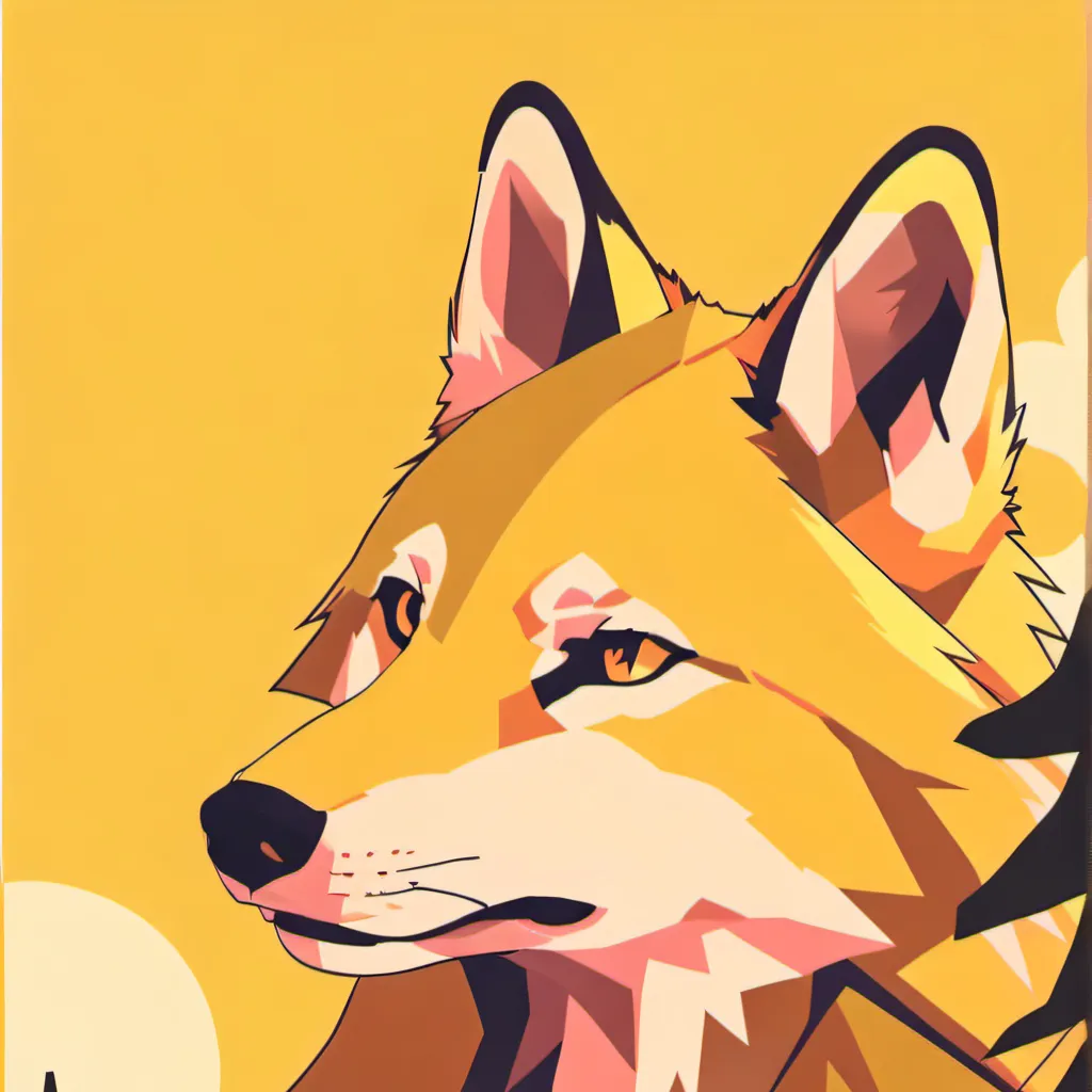 chat with ai character: Yellow wolf