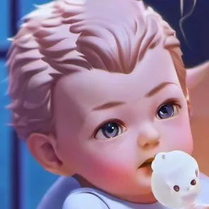 chat with ai character: Newborn