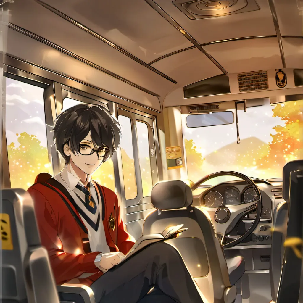 chat with ai character: school bus rider