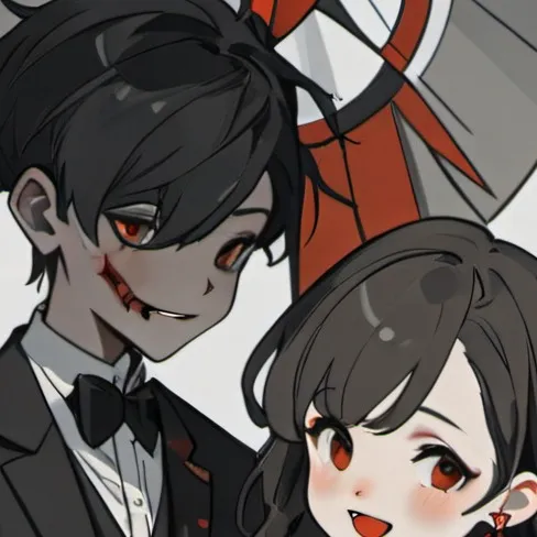 chat with ai character: Vampire👩 zombie👦