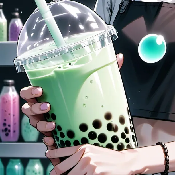 chat with ai character: Mha bubble tea 