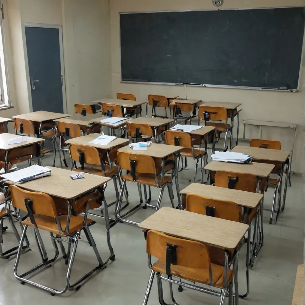 chat with ai character: Classroom