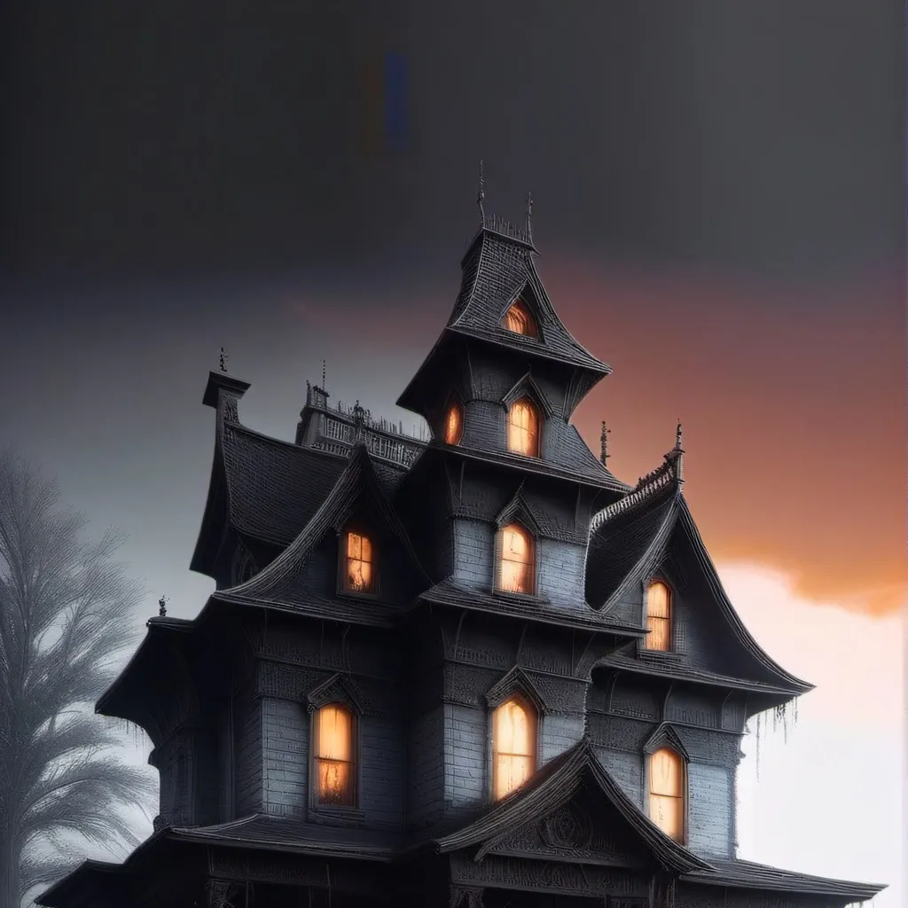 chat with ai character: haunted house