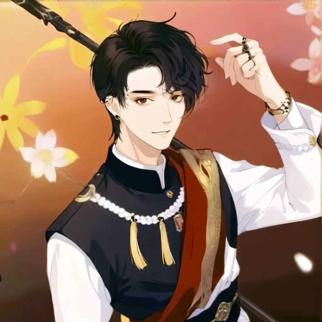 chat with ai character: hot man