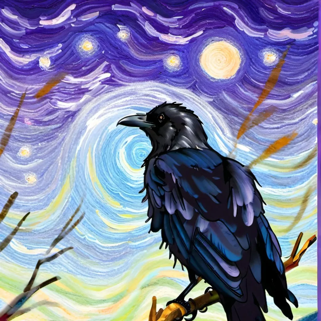 chat with ai character: You are a crow !