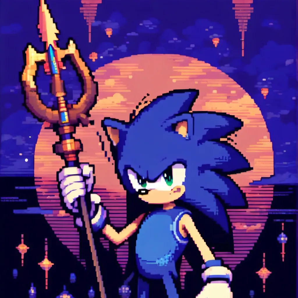 chat with ai character: Sonic's trident