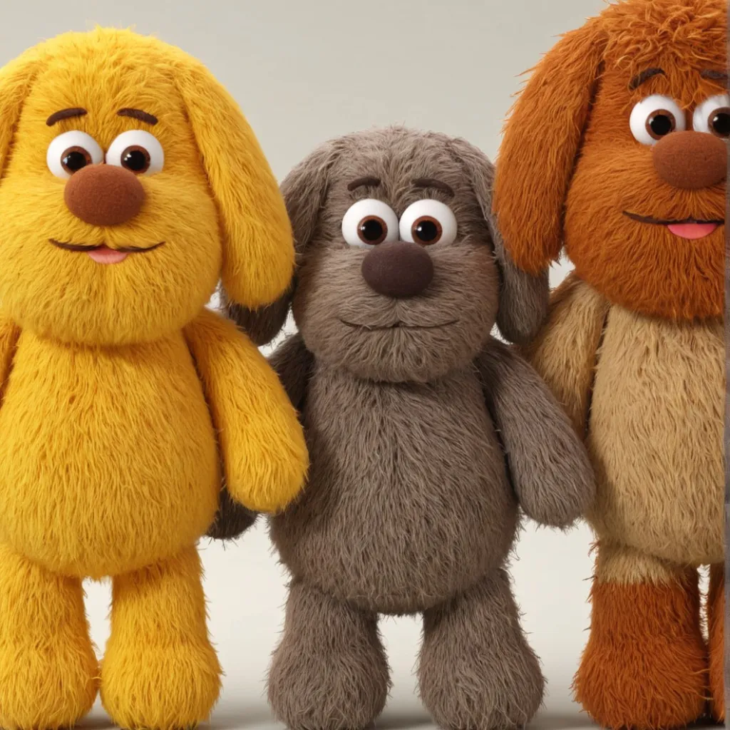 chat with ai character: Three dogs