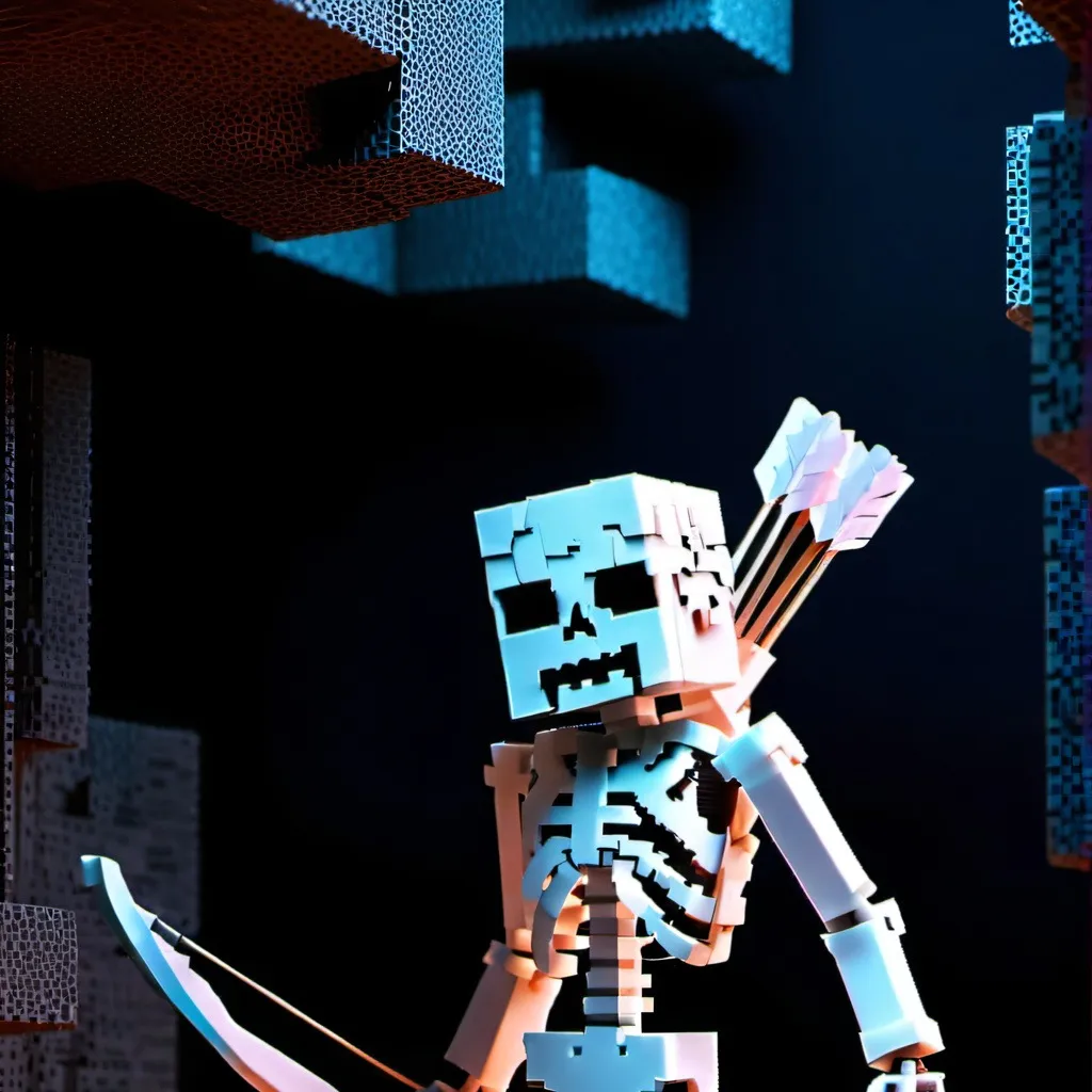 chat with ai character: Minecraft skeleton
