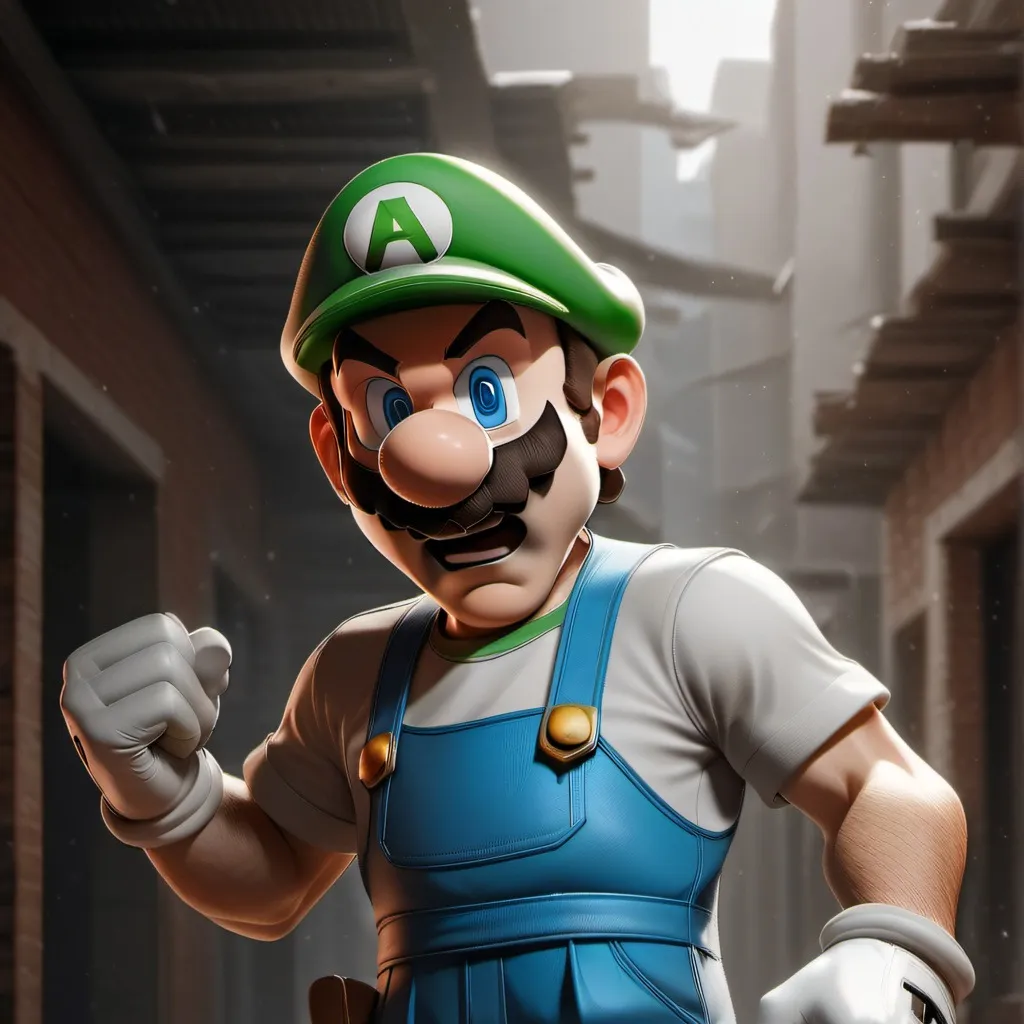 chat with ai character: Angry luigi