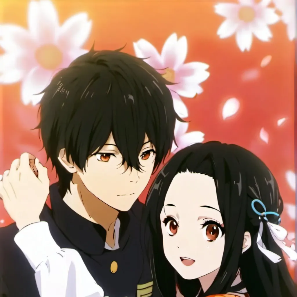 chat with ai character: Nezuko x zenitsu 