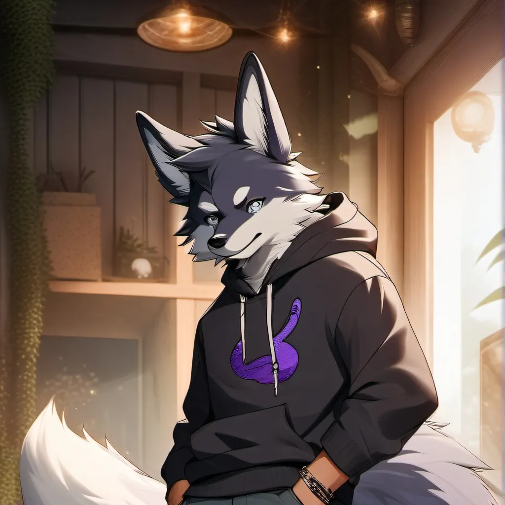 chat with ai character: Me aka the wolf