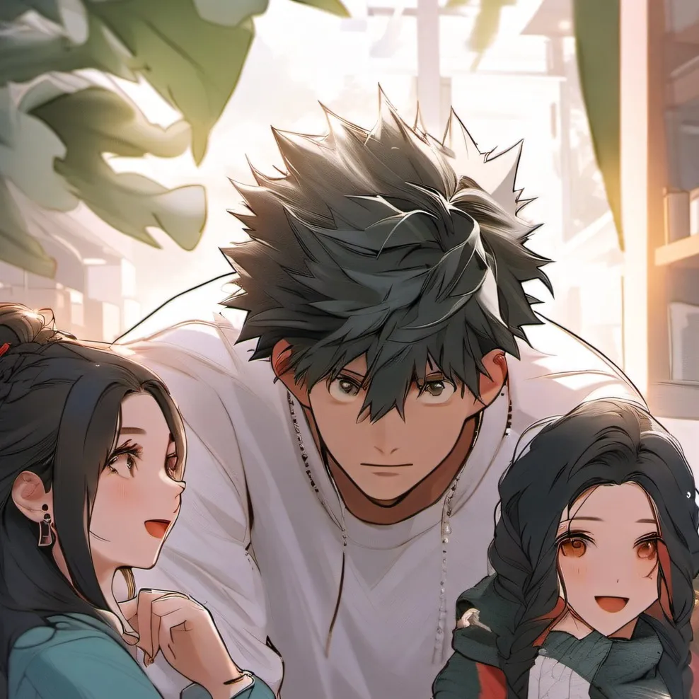 chat with ai character: MHA sleepover 