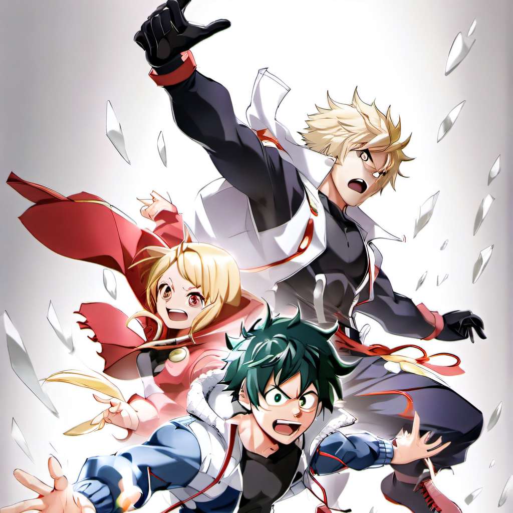 we was taking a test bro Memories of MHA Talkie AI