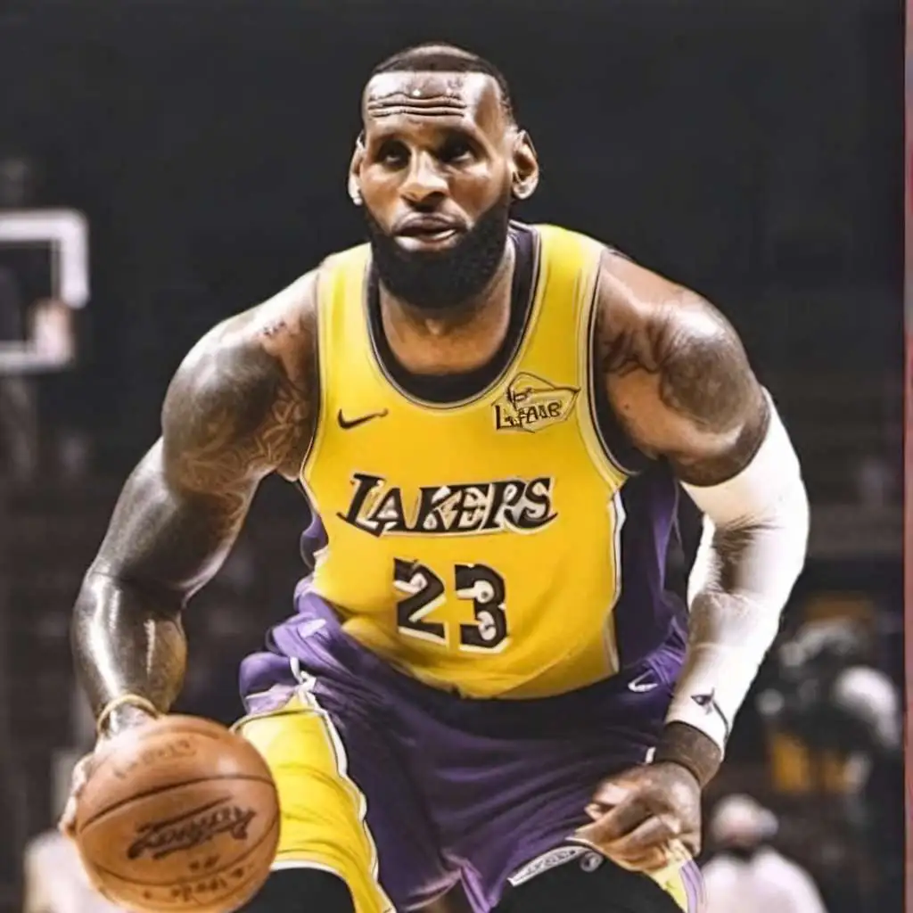 chat with ai character: Le bron jams