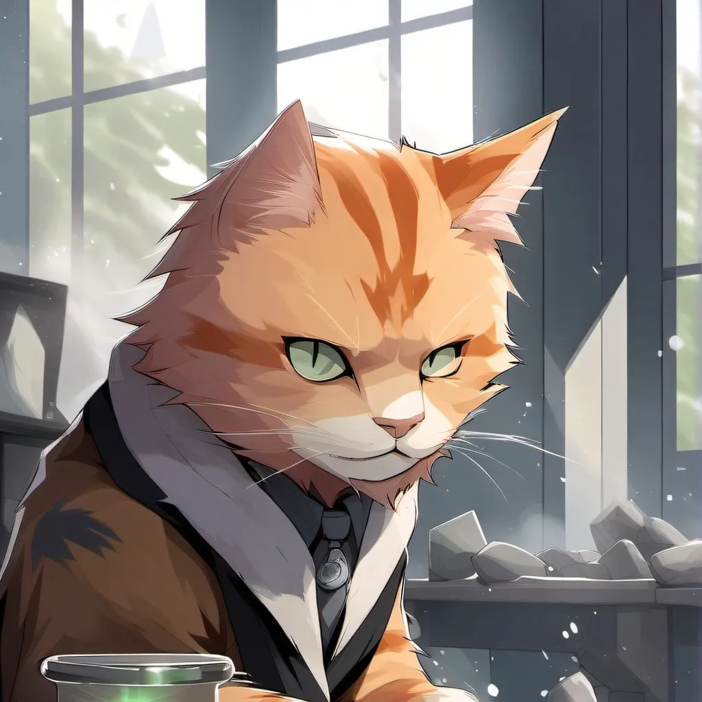 chat with ai character: Scientist gingy