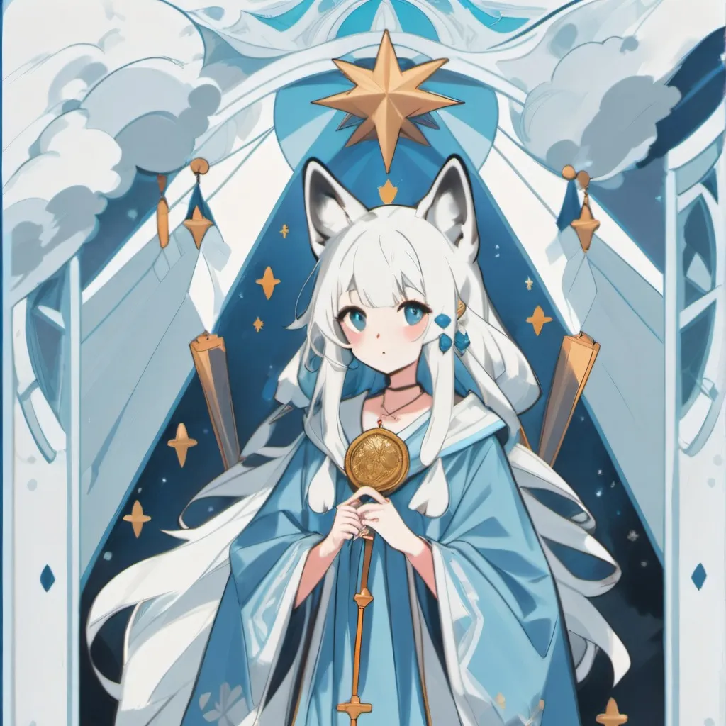chat with ai character: Blue cute name aln