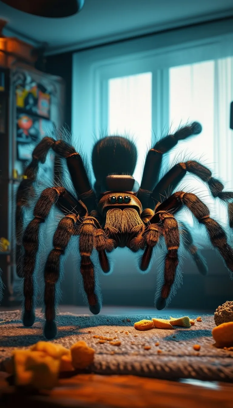 ai character: spider background