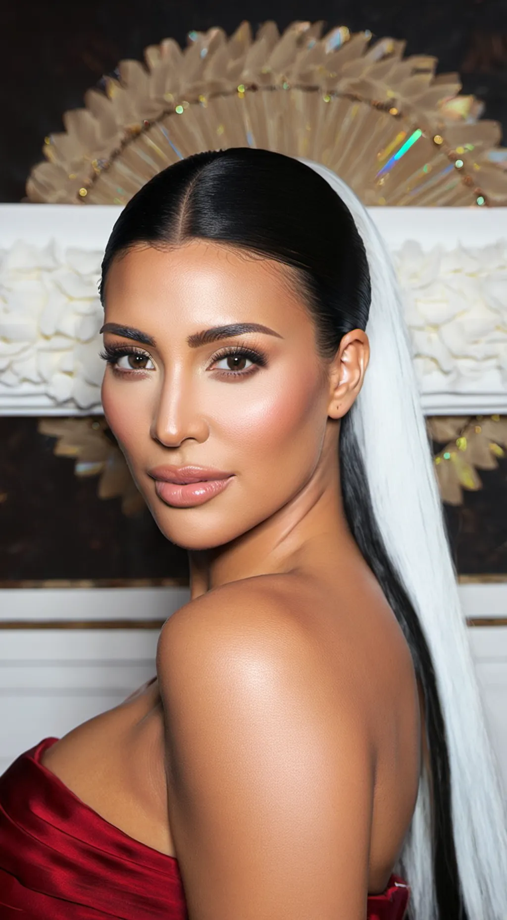 ai character: Kim Kardashian background