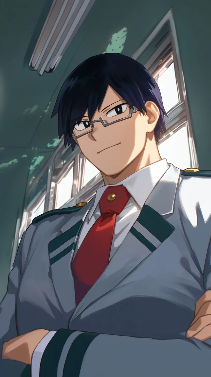 ai character: Tenya Iida background