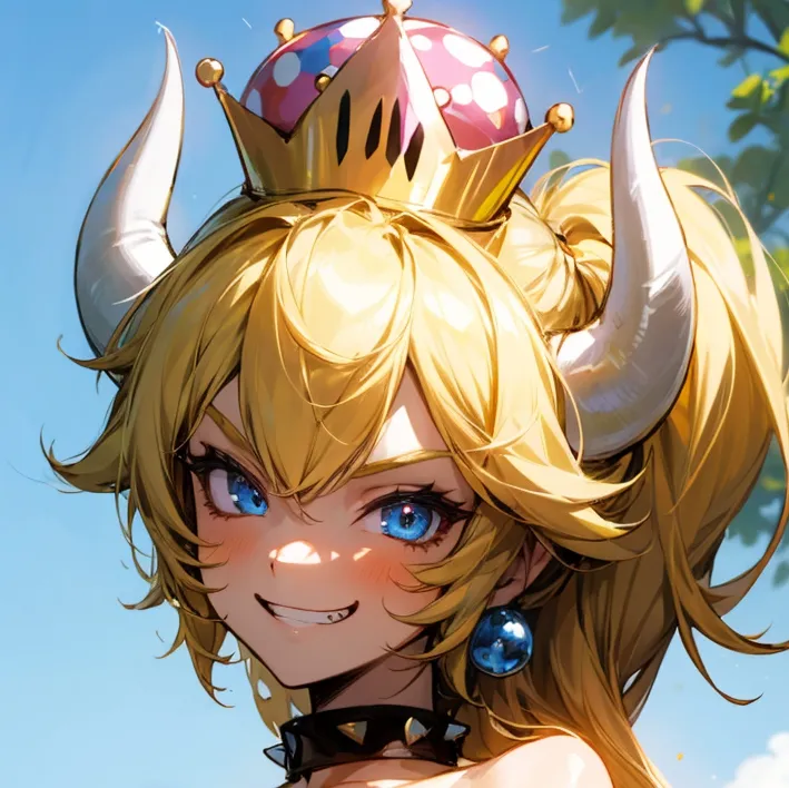 chat with ai character: Bowsette