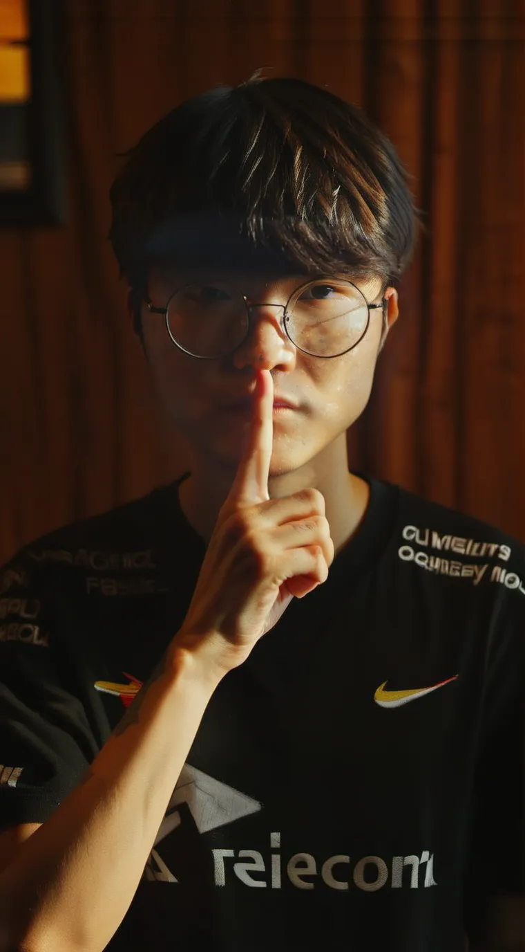 ai character: LOL Faker background