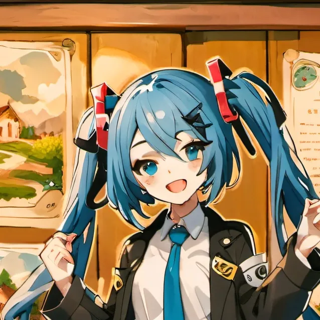 chat with ai character: Colourful stage!