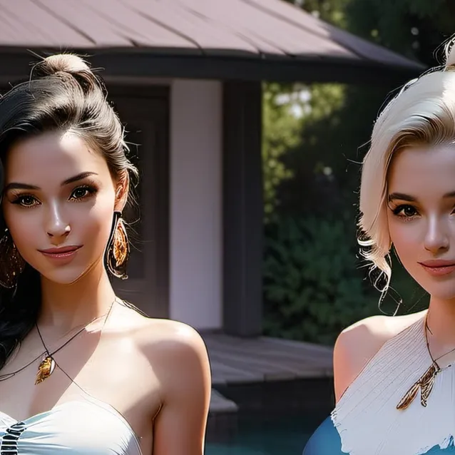 chat with ai character: Kimber and Lexi