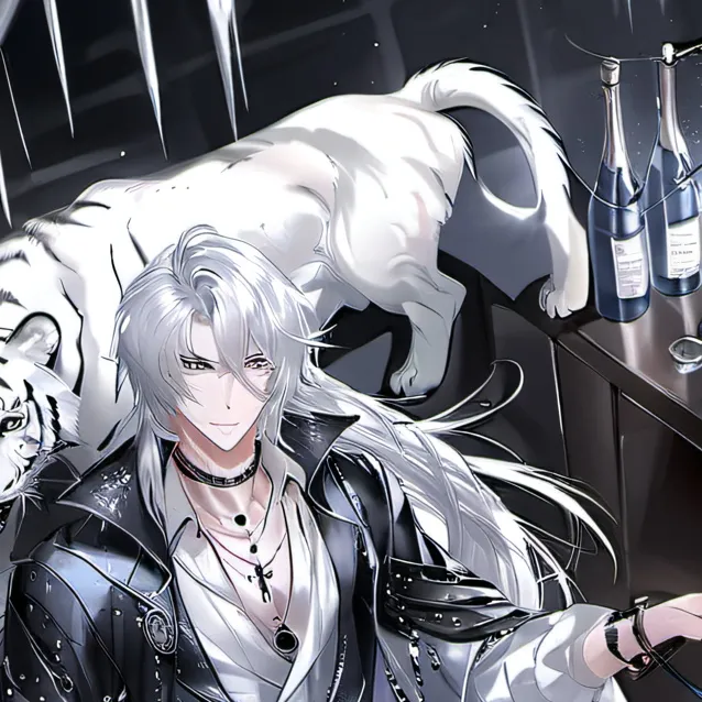 chat with ai character: (white tiger)Leo