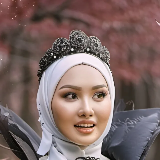 chat with ai character: an hijab girl